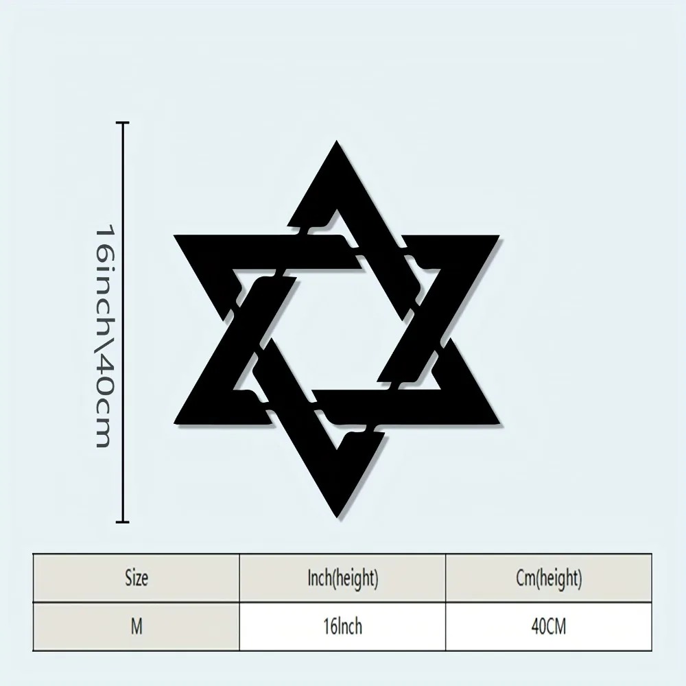 CIFBUY Metal Wall Art Star of  - Art Crafting ulasan dan harga