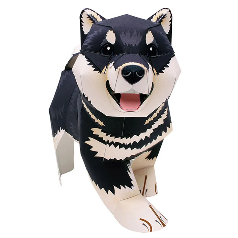 Black Shiba Inu Dog Handmade O - Art Craft Center ulasan dan harga