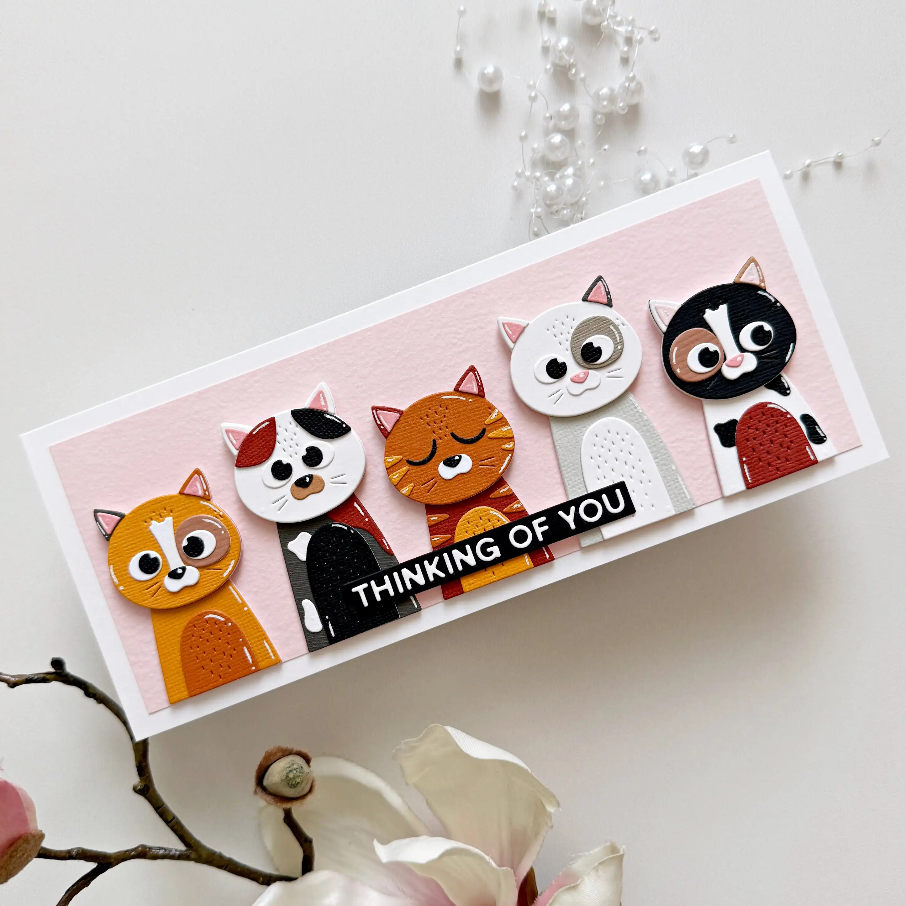 Cutting DiesSilly Owl Cat Cong - Rubber Stamp Blank ulasan dan harga