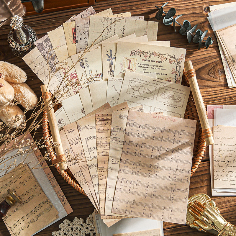 Vintage Scrapbooking Craft Pap - Art Craft Background ulasan dan harga