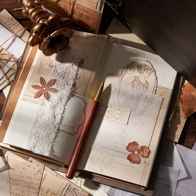 Vintage Scrapbooking Craft Pap - Art Craft Background ulasan dan harga