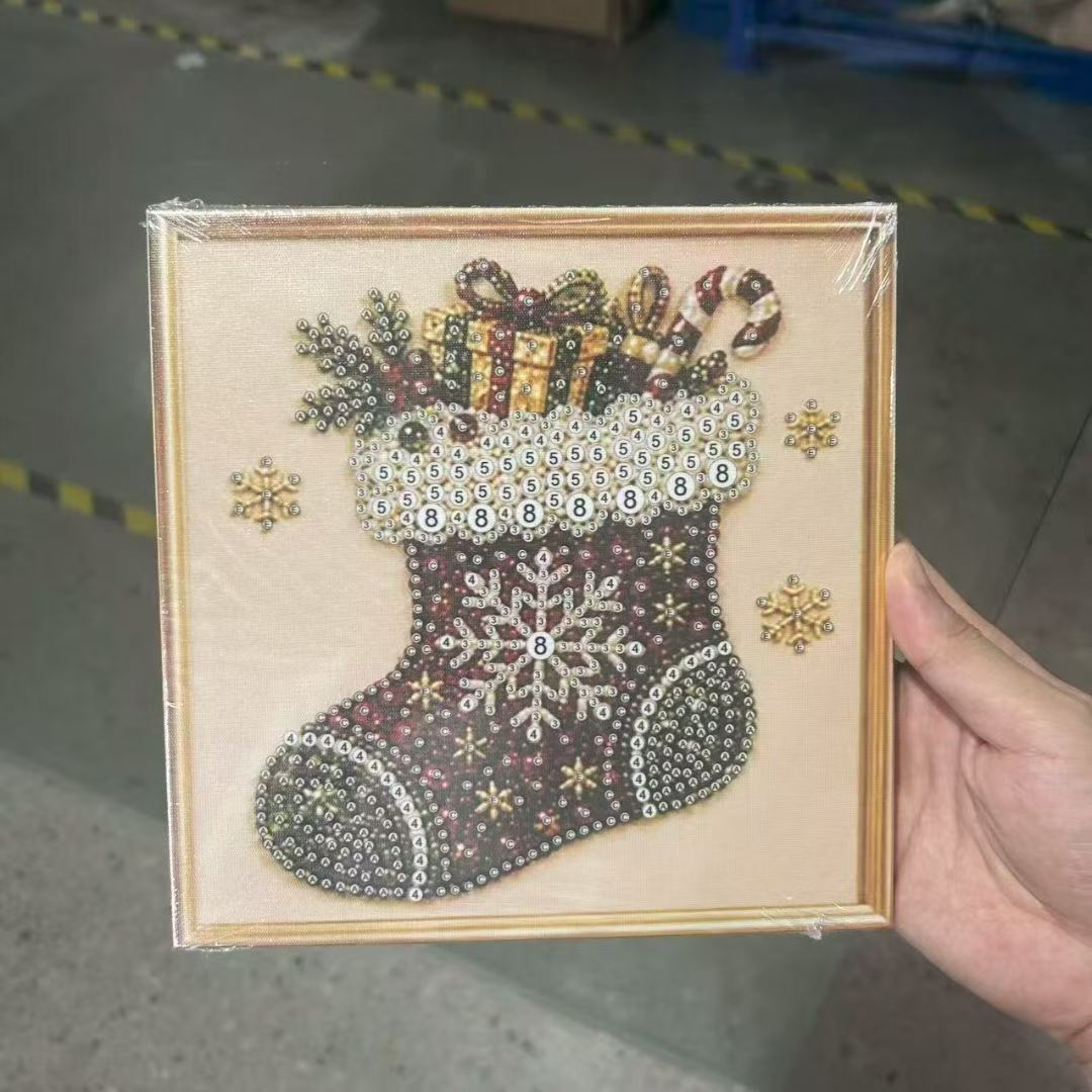 Christmas Pearl Diamond Painti - Art Craft Party ulasan dan harga