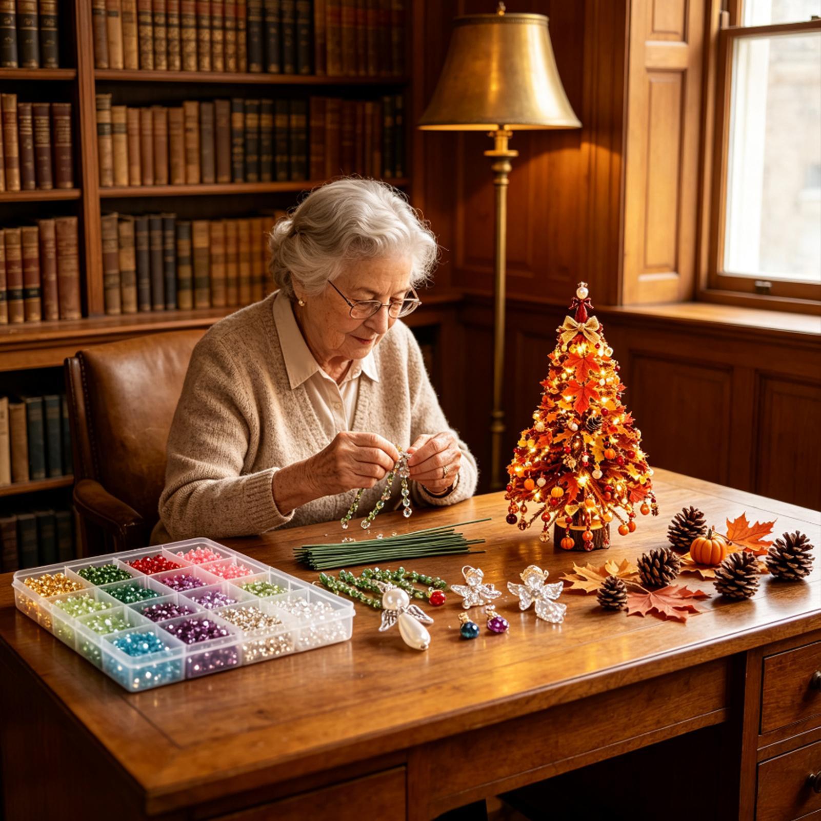 Christmas Tree Beading Art Win - The Art And Craft Of Jewelry ulasan dan harga