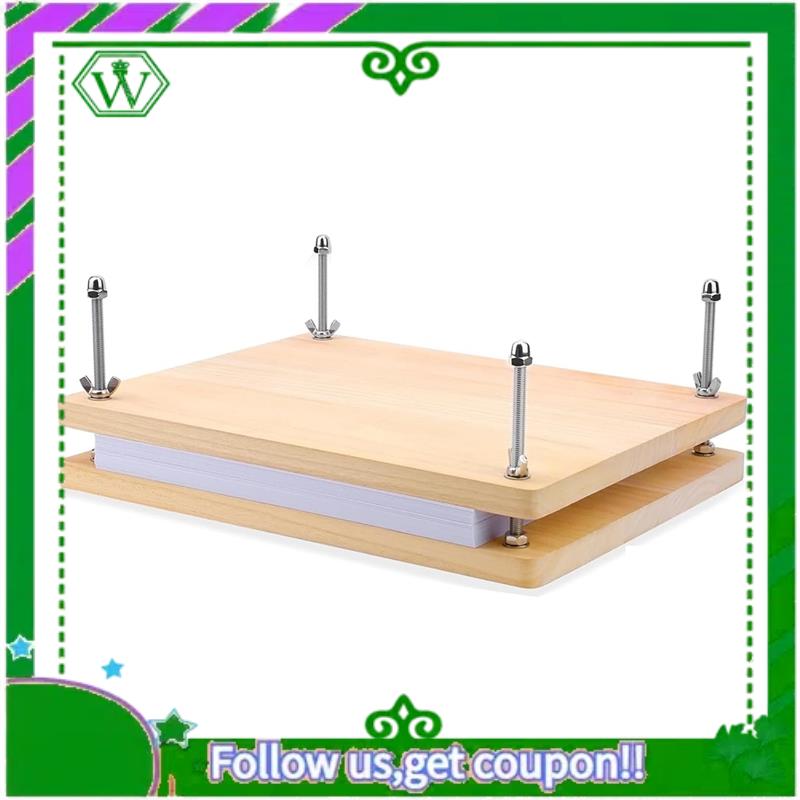 Reliable-Kits Wooden Book Pres - Bookbinding Supply Kit ulasan dan harga