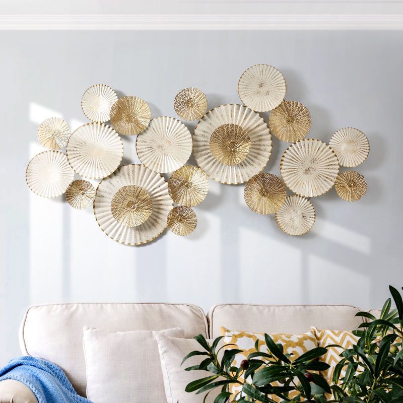 rn-Modern Metal Wall Art 3D Ir - Art Craft Background ulasan dan harga