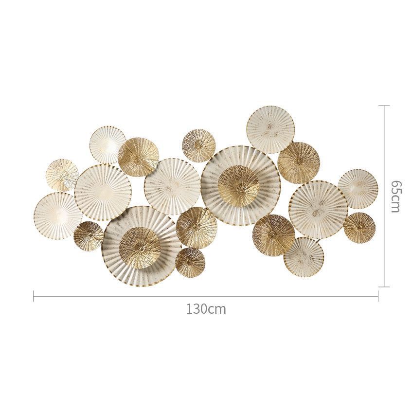 rn-Modern Metal Wall Art 3D Ir - Art Craft Background ulasan dan harga