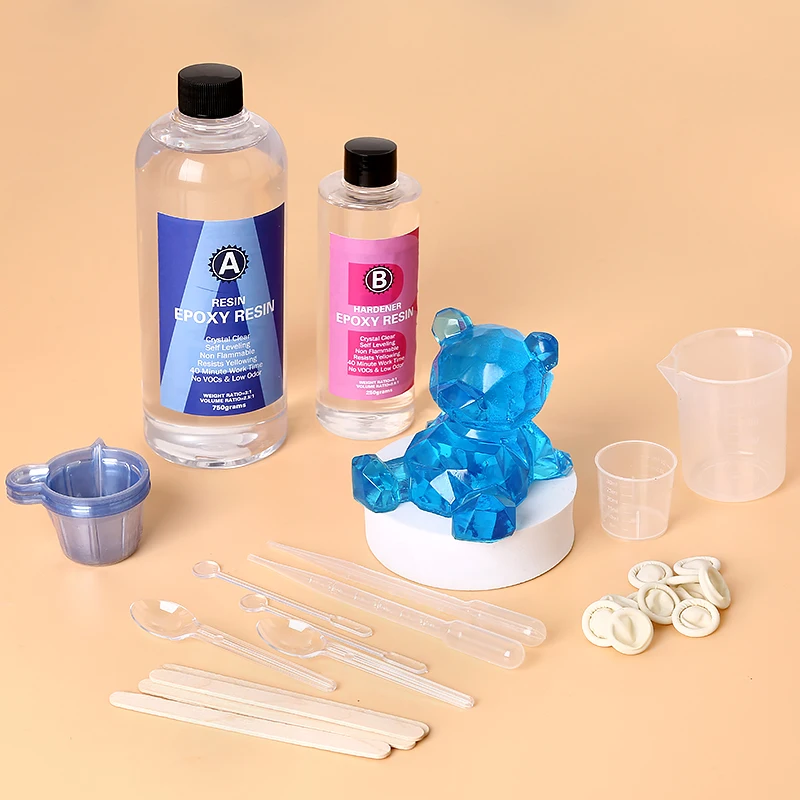 Epoxy Resin Kit Crystal Clear  - Art Craft Stick ulasan dan harga