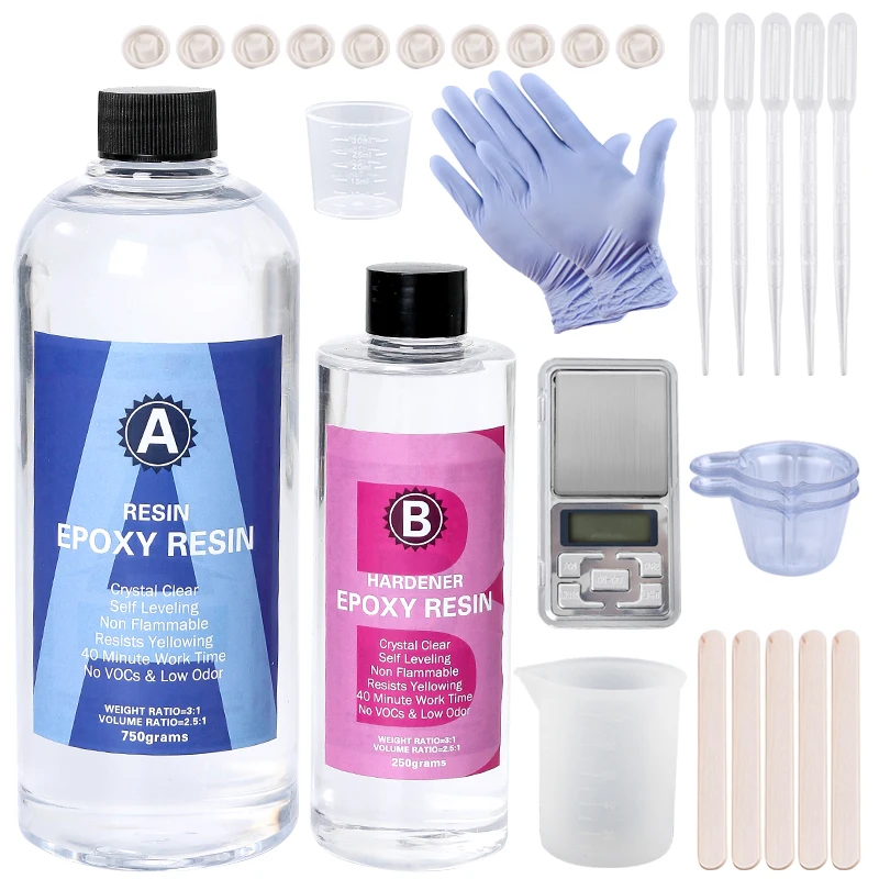 Epoxy Resin Kit Crystal Clear  - Art Craft Stick ulasan dan harga