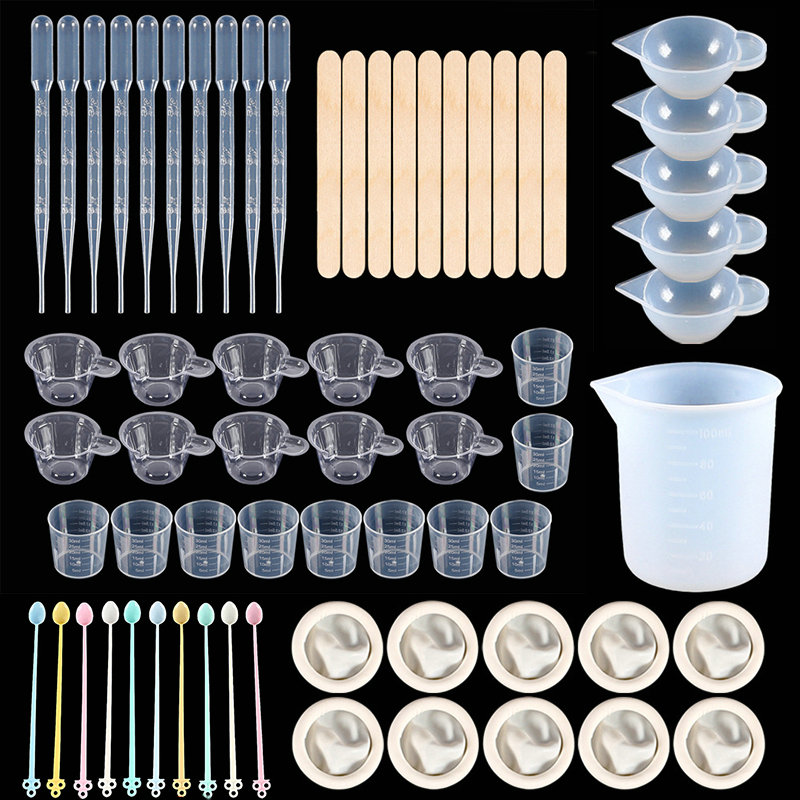 Epoxy Resin Tools Kit Silicone - Art Craft Stick ulasan dan harga