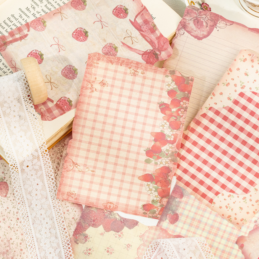 30sheets Vintage Scrapbook Pap - Art Craft Background ulasan dan harga