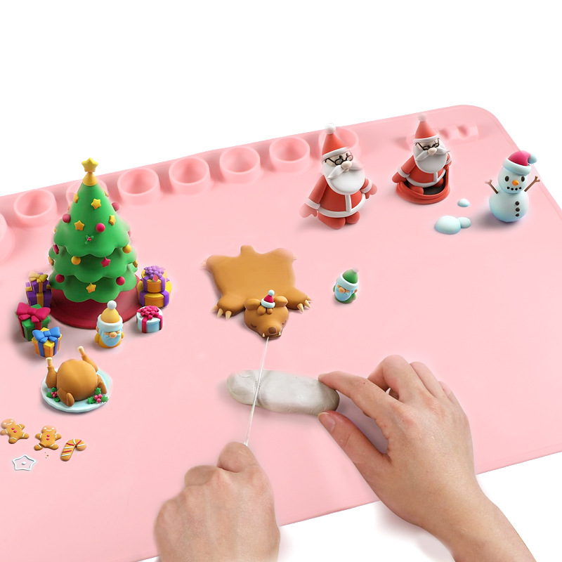 60X40cm Silicone Painting Mat  - Art Craft Stick ulasan dan harga