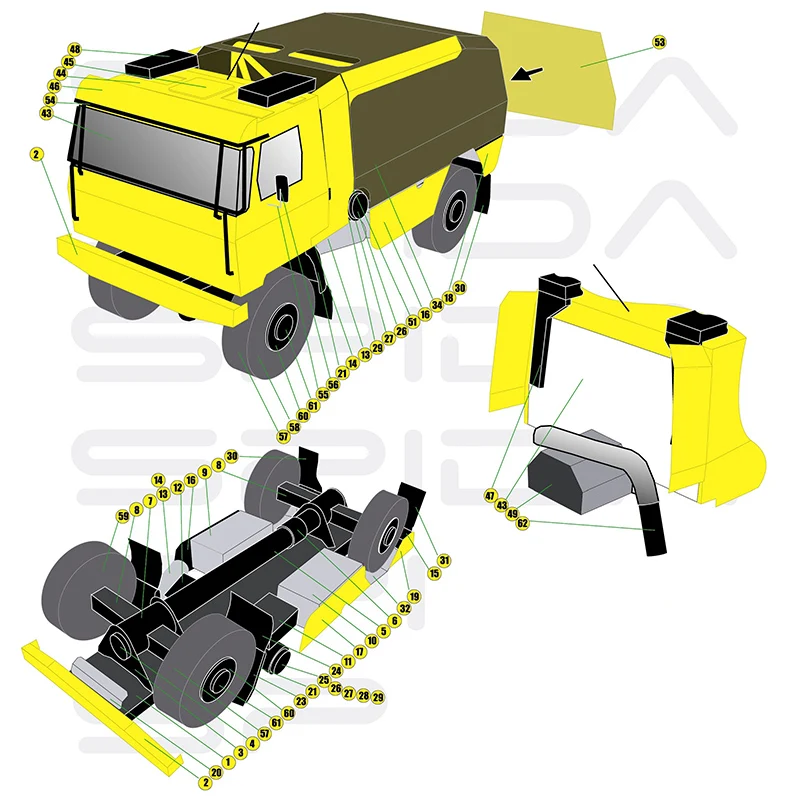 Tatra 815 2008 Truck 1:53 Daka - Art Craft Center ulasan dan harga