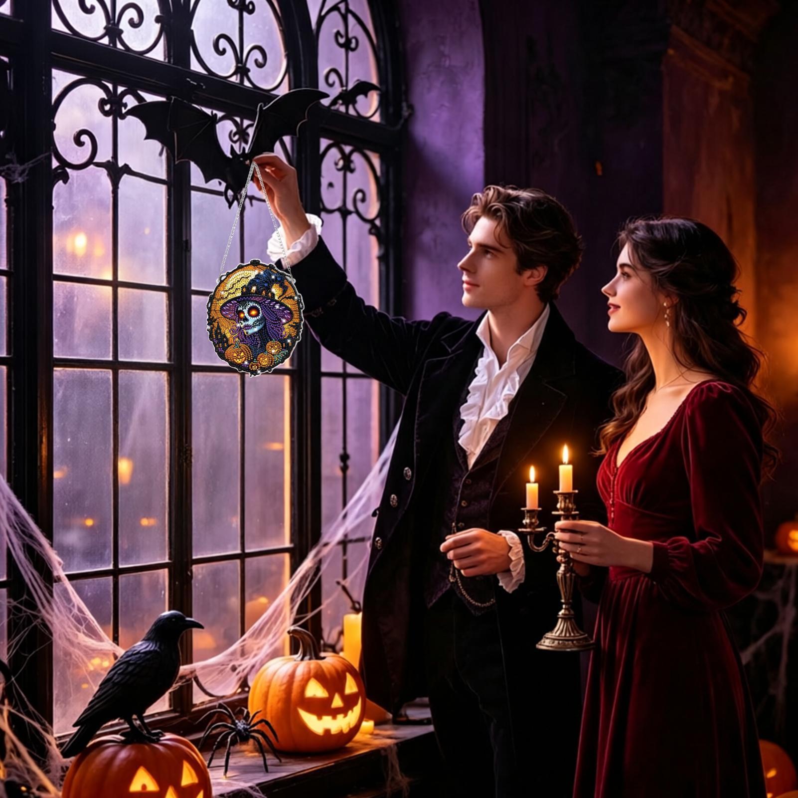 Rhinestone Painting Kit Hallow - Art Craft Halloween ulasan dan harga