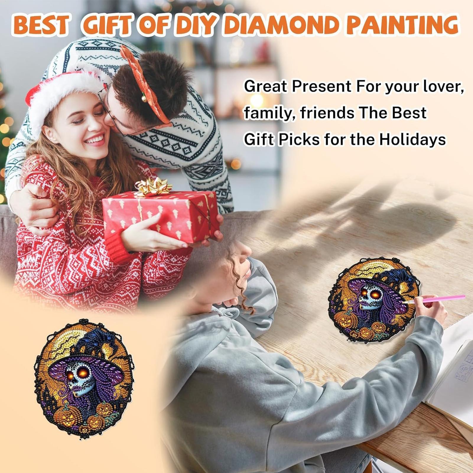 Rhinestone Painting Kit Hallow - Art Craft Halloween ulasan dan harga