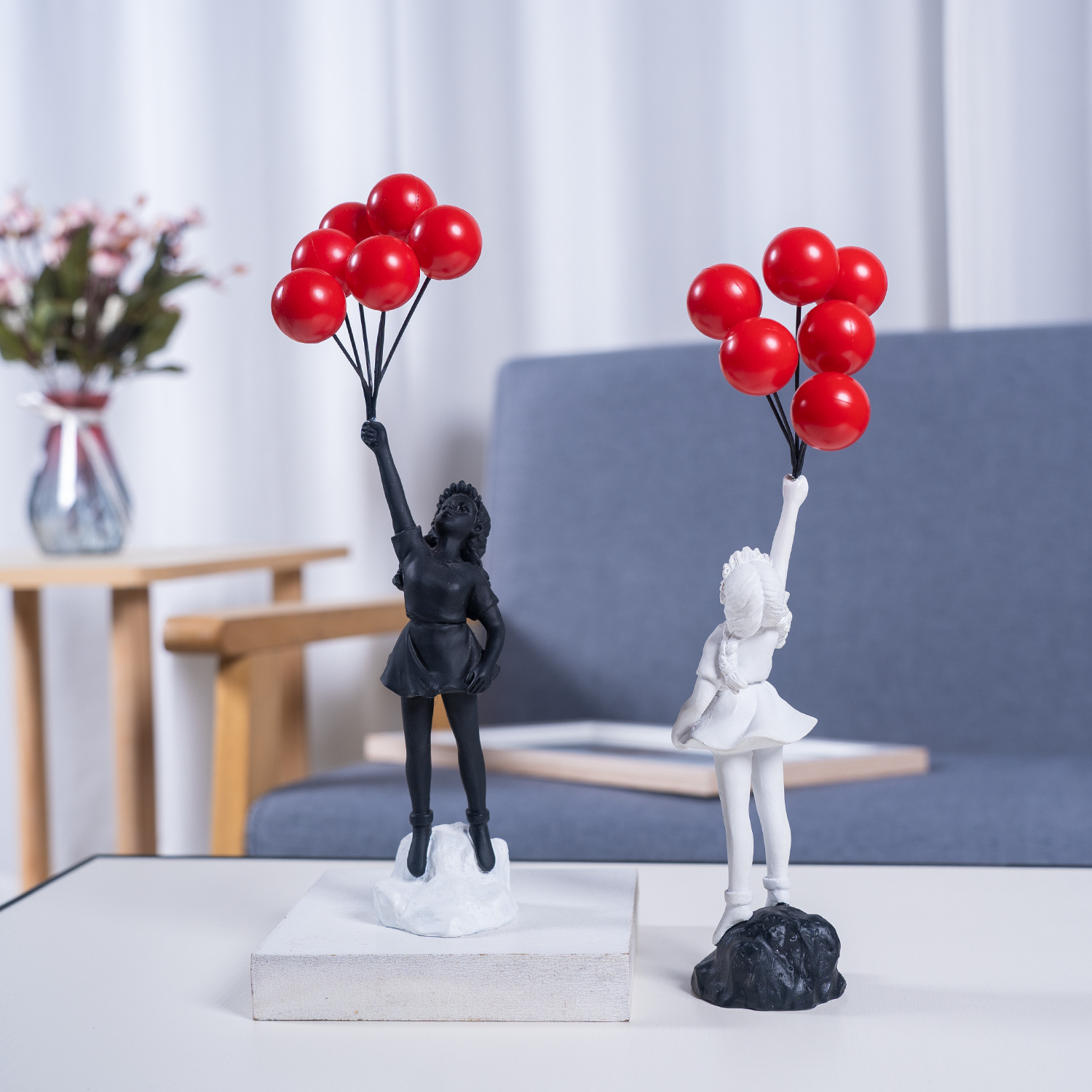 Banksy Statuette Art Crafts Tr - Art And Craft For Mother'S Day ulasan dan harga