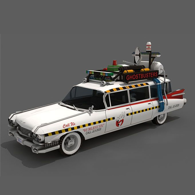 Ghostbusters Car Ecto-1A 1:20  - Art Craft Center ulasan dan harga