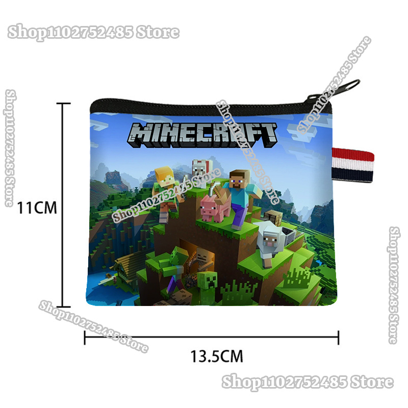 Pixels Block Coin Purse Miner  - Art Craft Bag ulasan dan harga