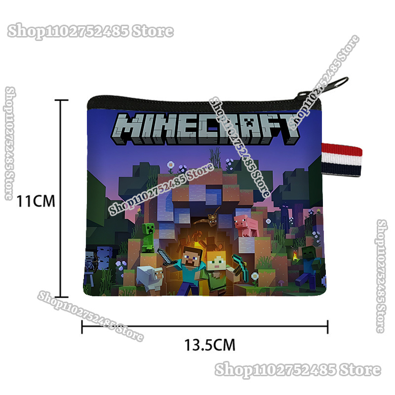 Pixels Block Coin Purse Miner  - Art Craft Bag ulasan dan harga
