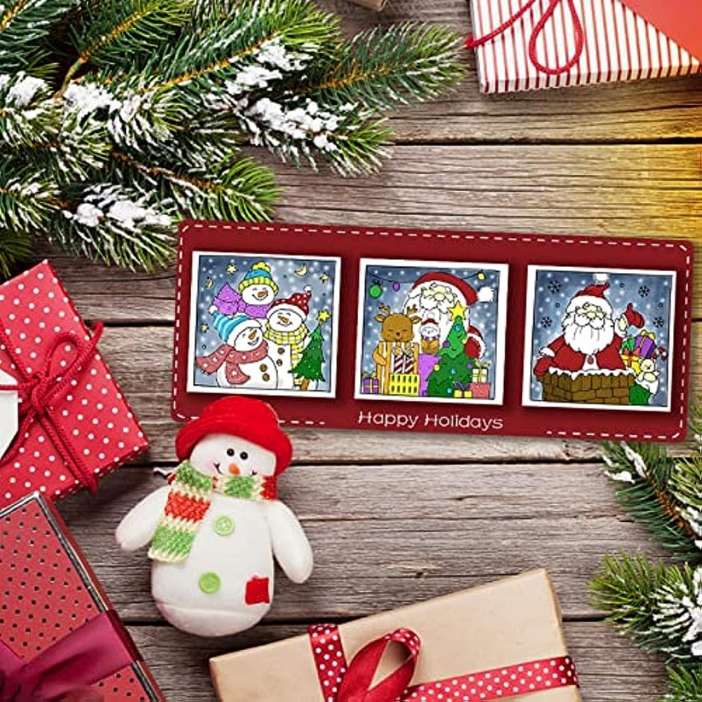 Clear Silicone Stamps Christma - Rubber Stamp Blank ulasan dan harga