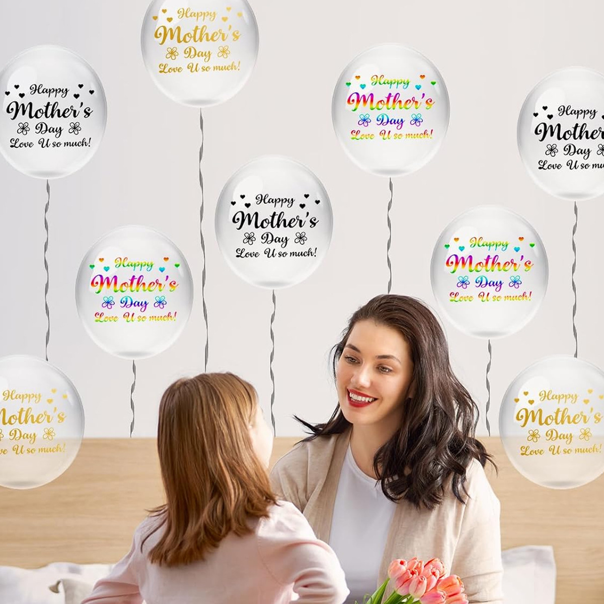 Mother’s Day Party Balloon Sti - Art And Craft For Mother'S Day ulasan dan harga