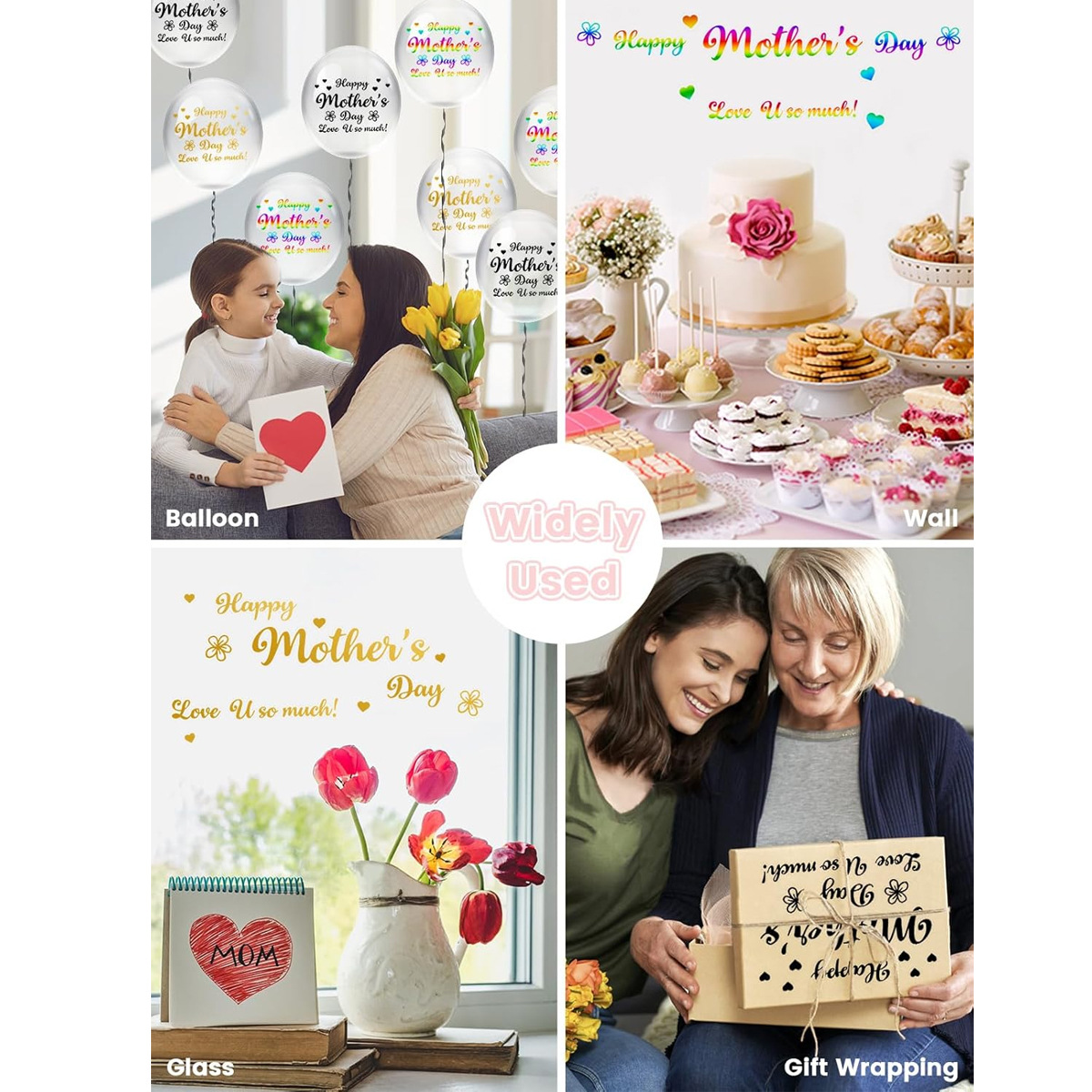 Mother’s Day Party Balloon Sti - Art And Craft For Mother'S Day ulasan dan harga