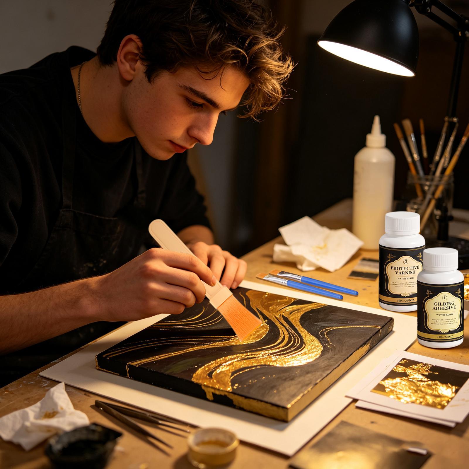 Gilding Adhesive Water-Based L - The Art And Craft Of Jewelry ulasan dan harga