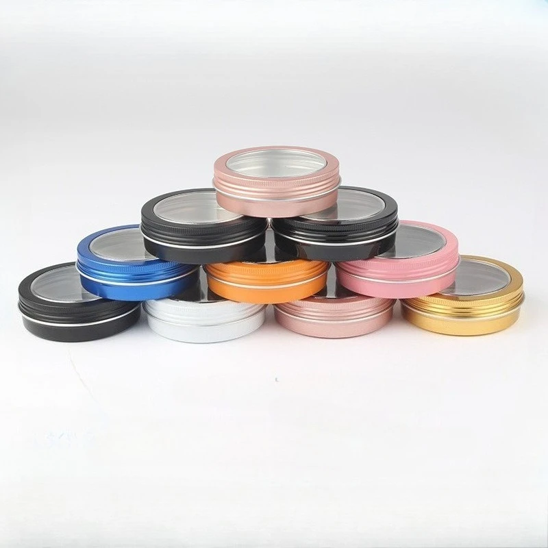 Clear Window Round Aluminum Ti - Art And Craft Recycle ulasan dan harga