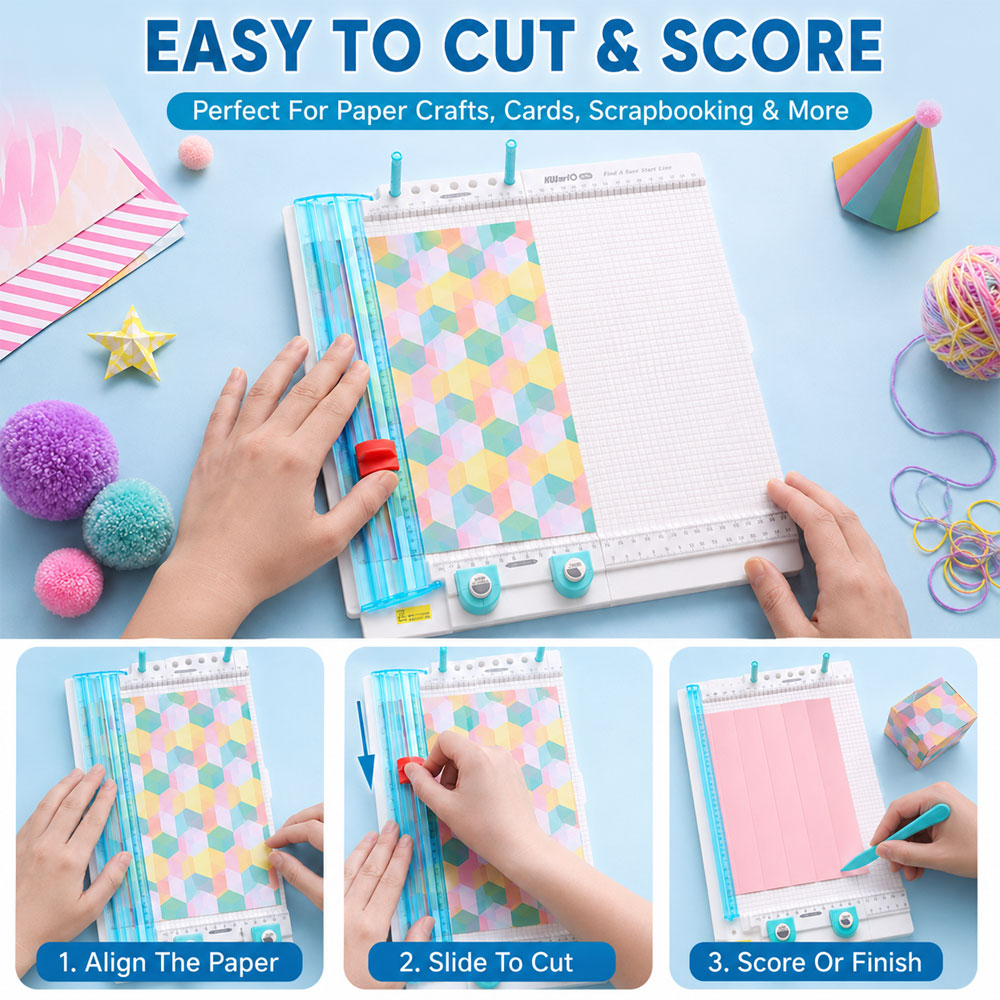 7-in-1 Paper Trimmer & Scoring - Art Craft Paper ulasan dan harga
