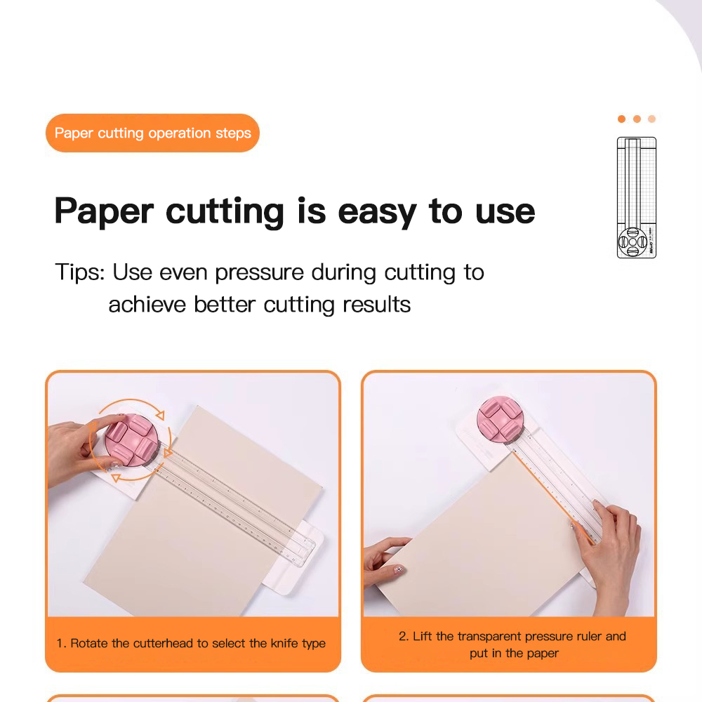 1pcs Mini Paper Trimmer Paper  - Art Craft Paper ulasan dan harga