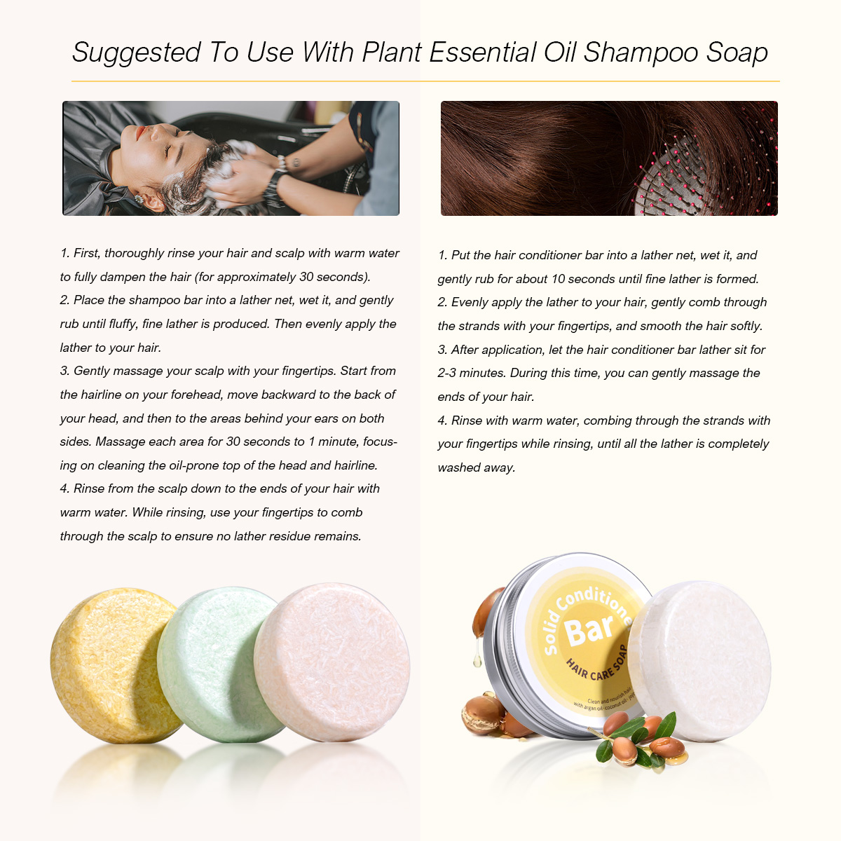 Plant Essential Oil Hair Condi - Art Craft Handmade ulasan dan harga