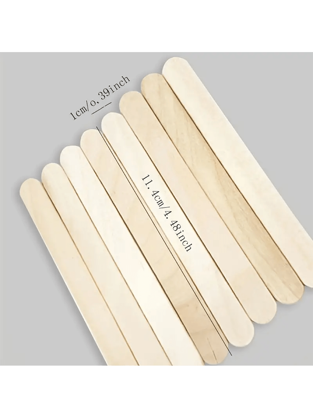 50/100/200 Pieces 11.4cm/4.5 i - Art Craft Stick ulasan dan harga