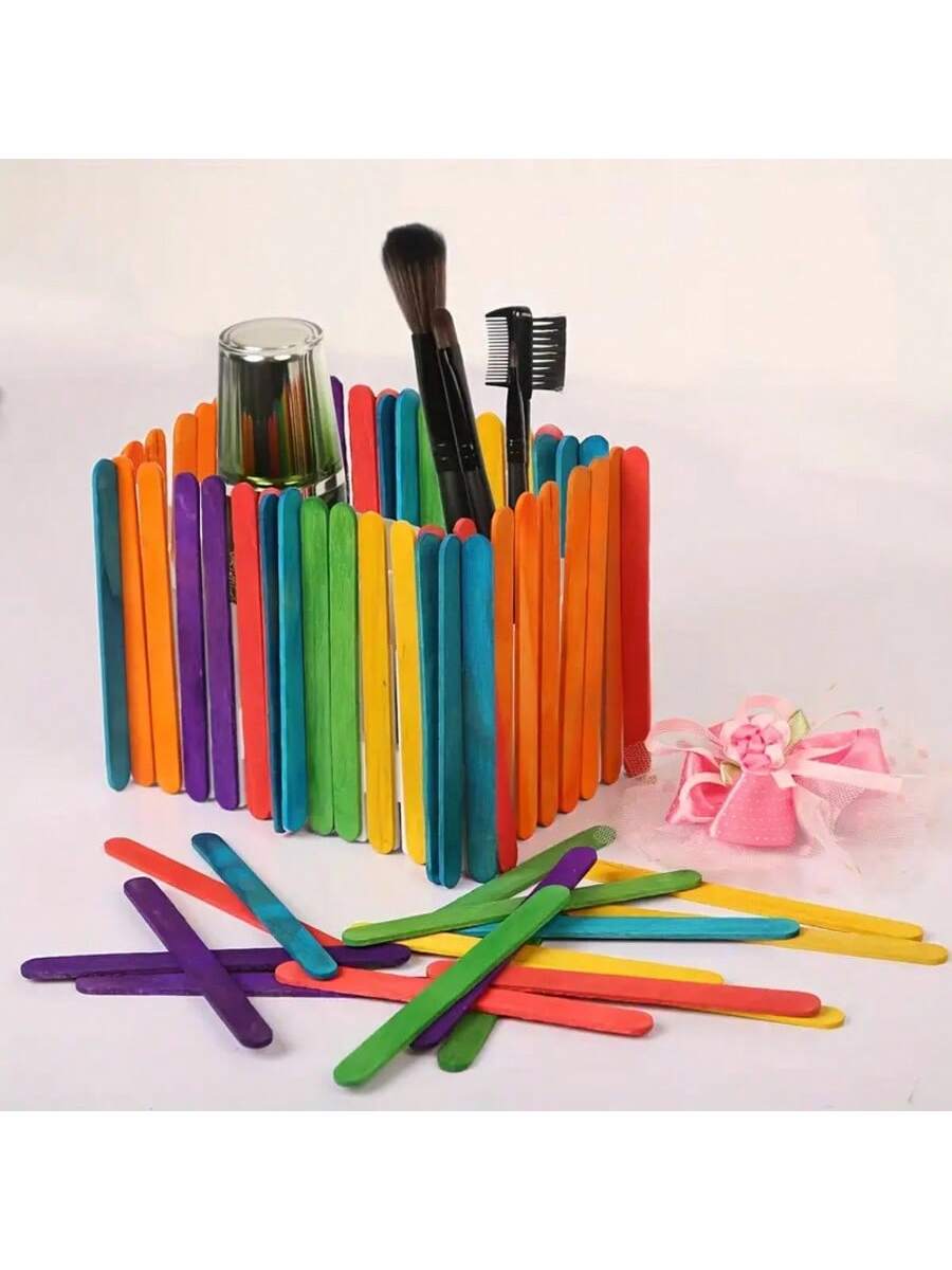 50/100/200 Pieces 11.4cm/4.5 i - Art Craft Stick ulasan dan harga