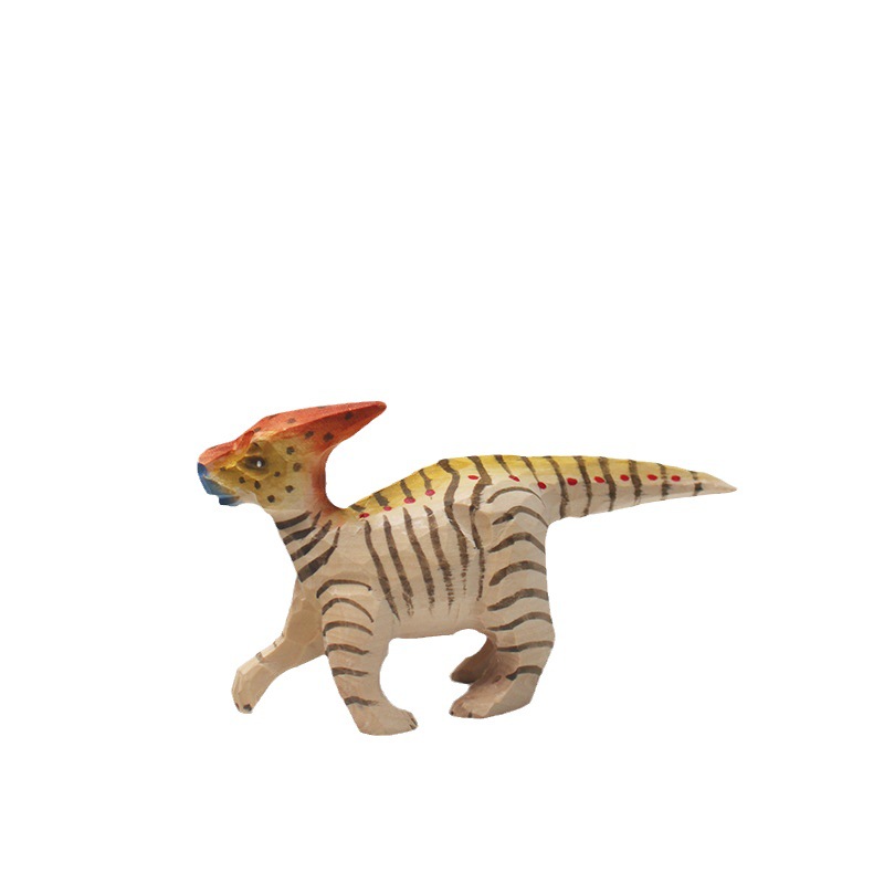 Handcarved Basswood Dinosaur S - Dinosaur And Craft ulasan dan harga