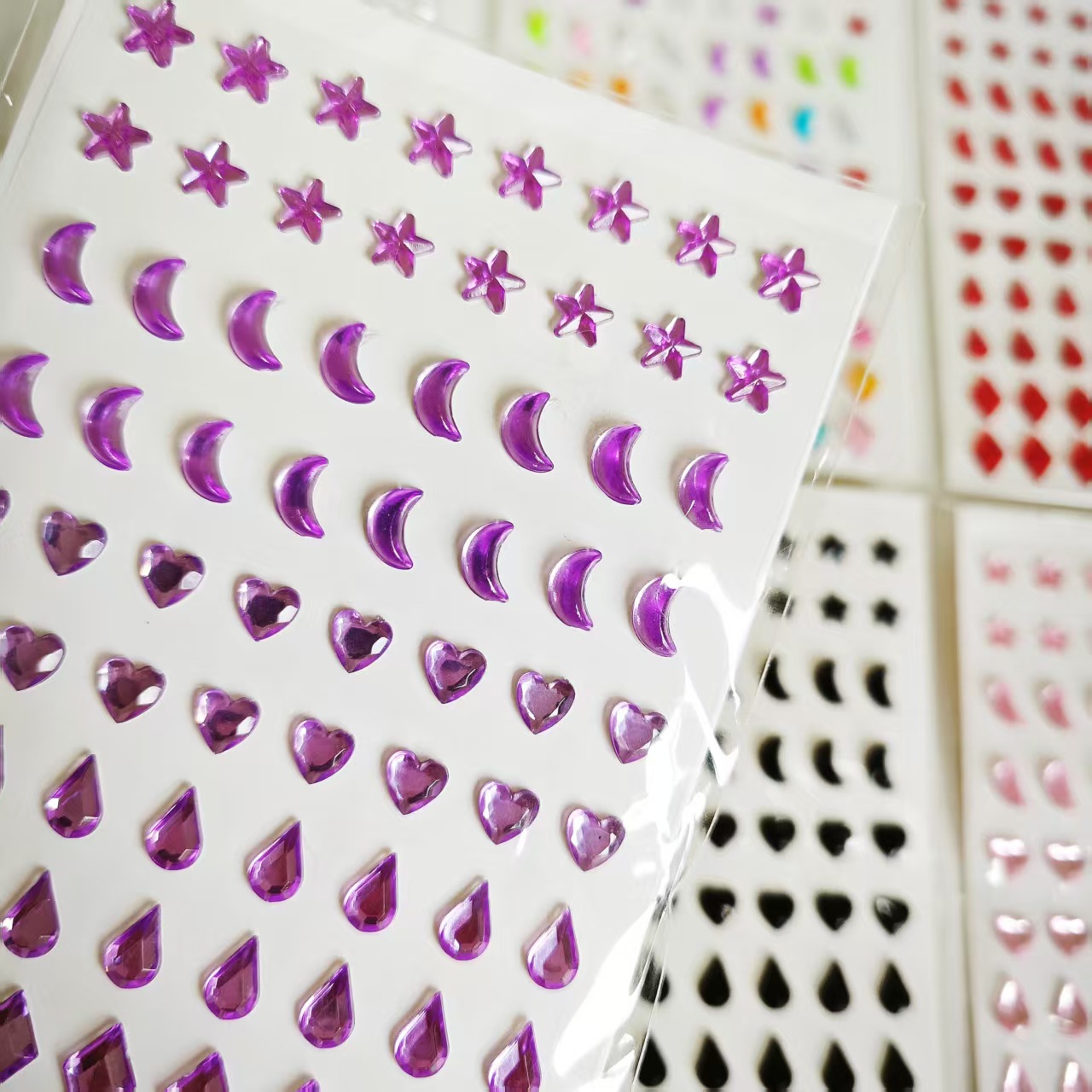 Acrylic 3D Gem Sticker Art Cro - Art Crafting ulasan dan harga