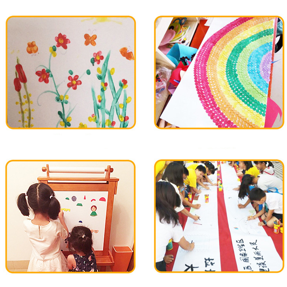 Blank Sketch Paper Roll 50 She - Art And Craft Recycle ulasan dan harga