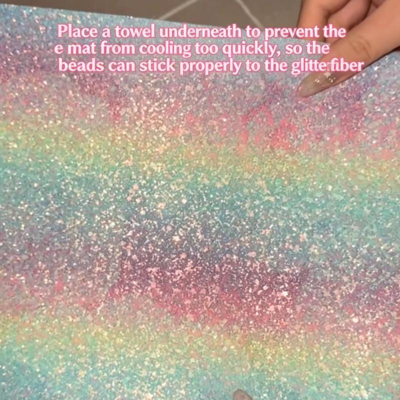 Gradient Glitter Fuse Bead Iro - Art Craft Stick ulasan dan harga