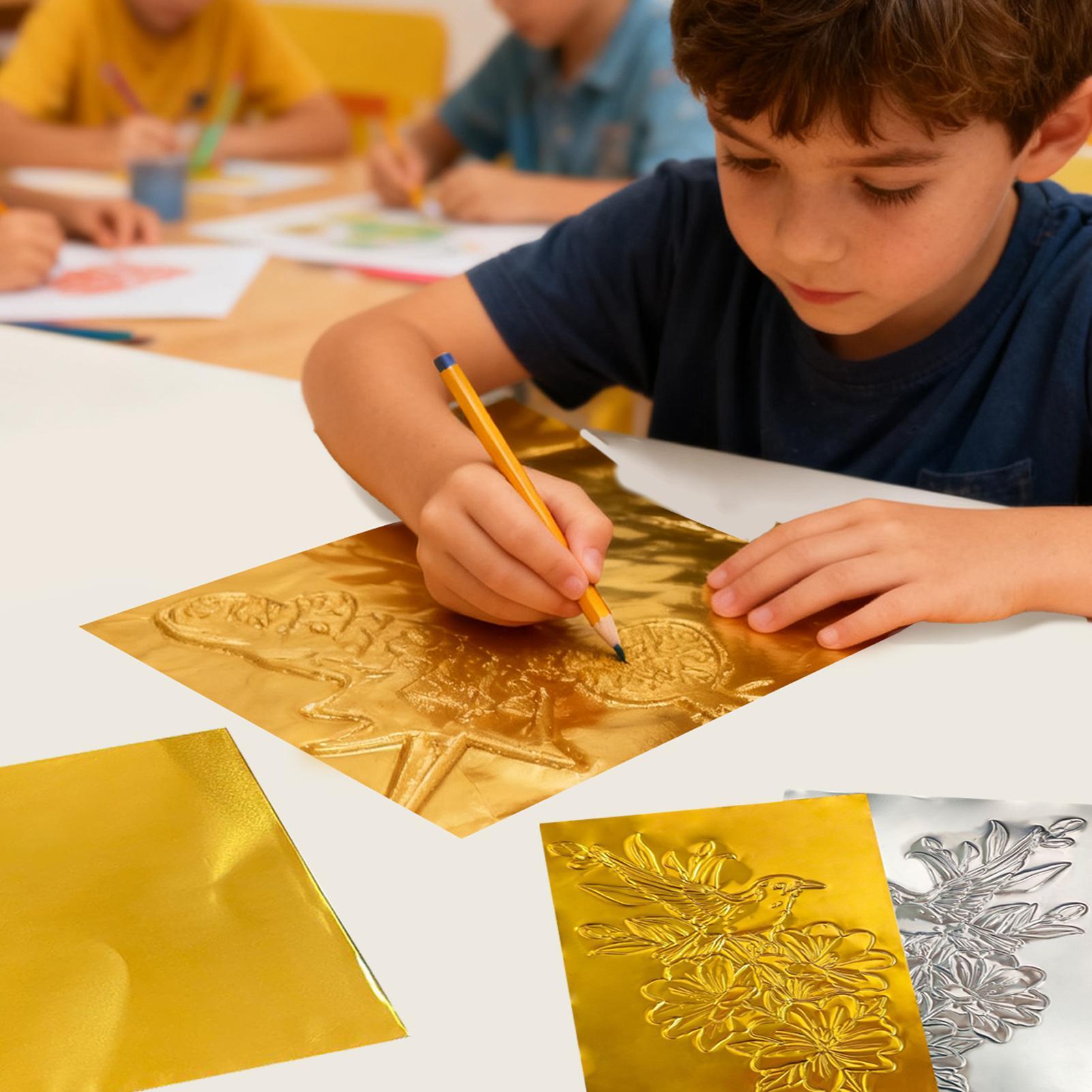 Foil Paper For Crafts 100 Piec - Art Craft Paper ulasan dan harga