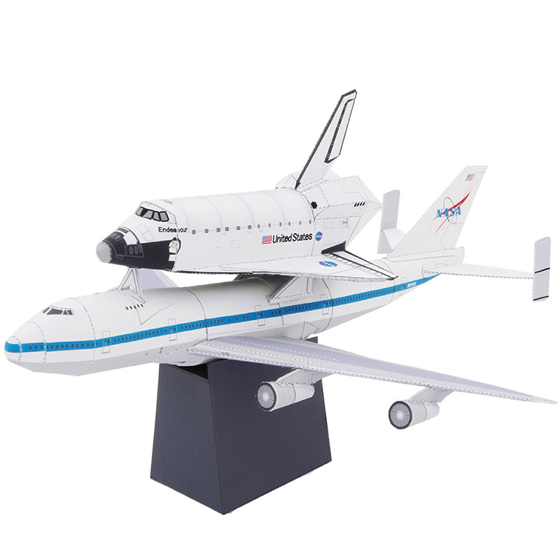 Boeing 747 Shuttle Carrier Air - Art Craft Center ulasan dan harga