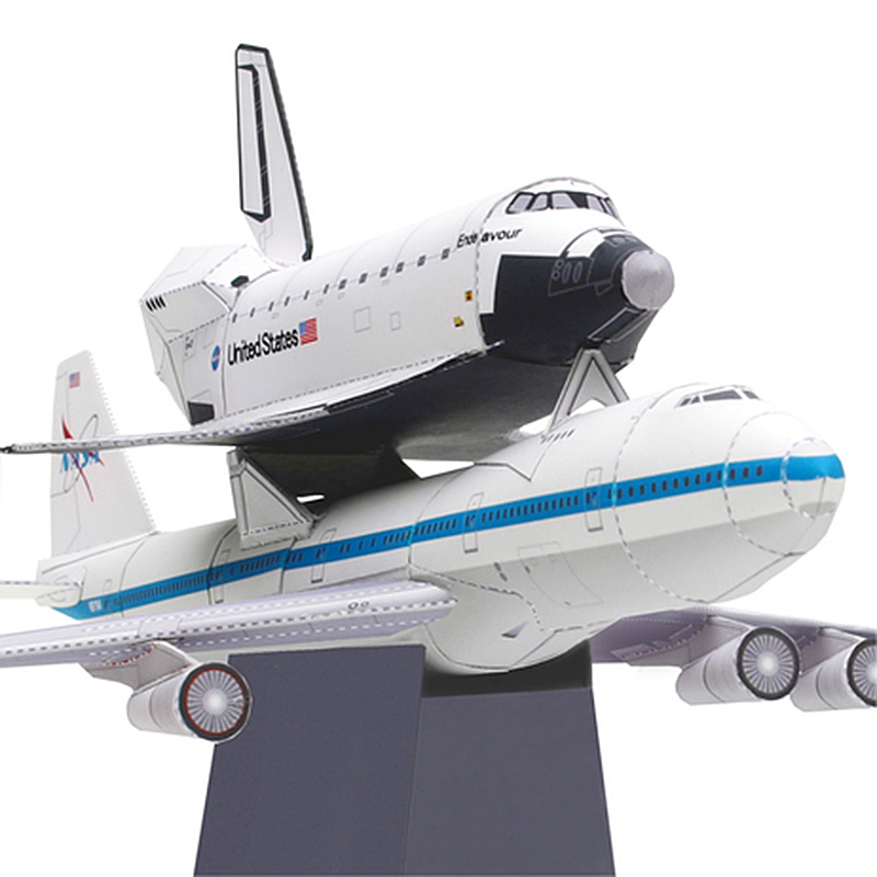 Boeing 747 Shuttle Carrier Air - Art Craft Center ulasan dan harga