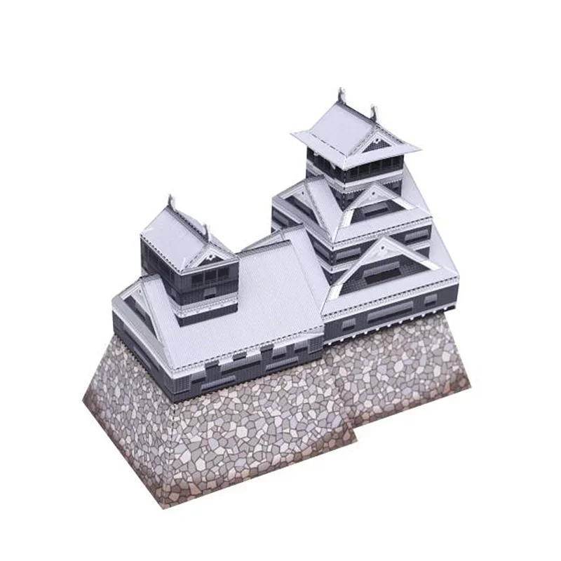 Japan Kumamoto Castle Folding  - Art Craft Center ulasan dan harga