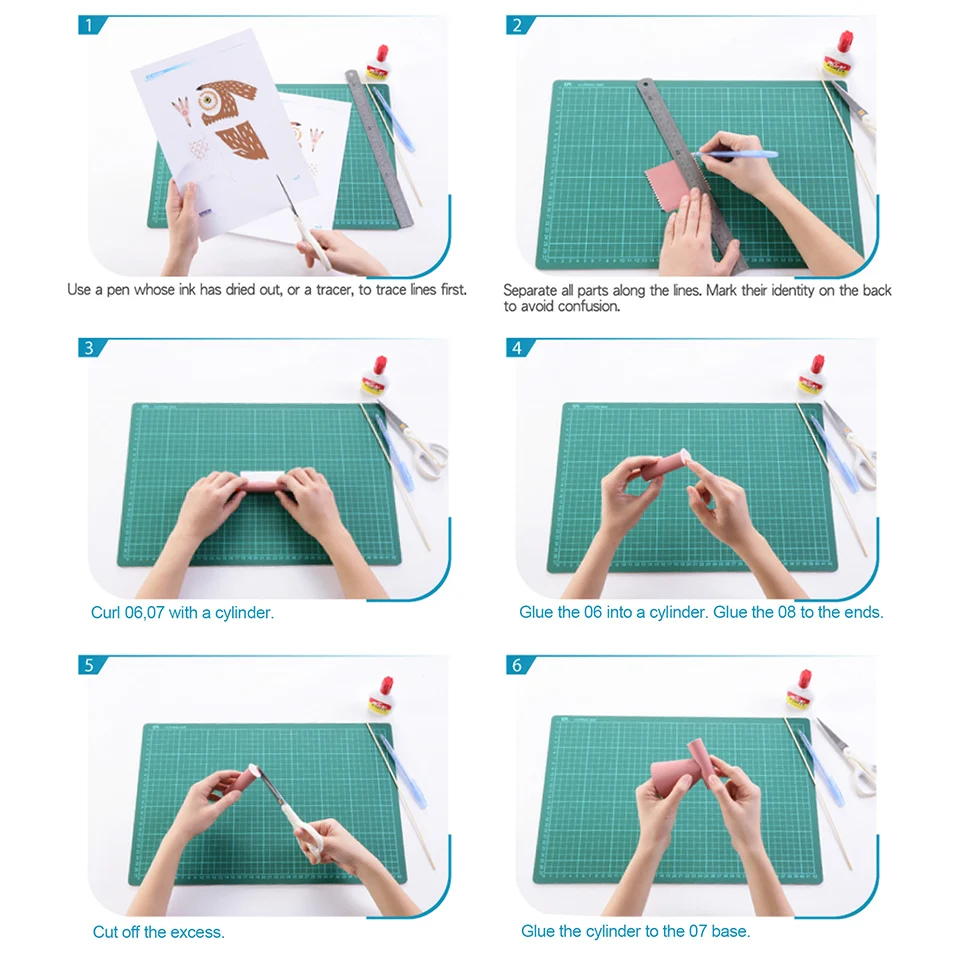 Little Owl Origami Art Mini 3D - Art Craft Center ulasan dan harga