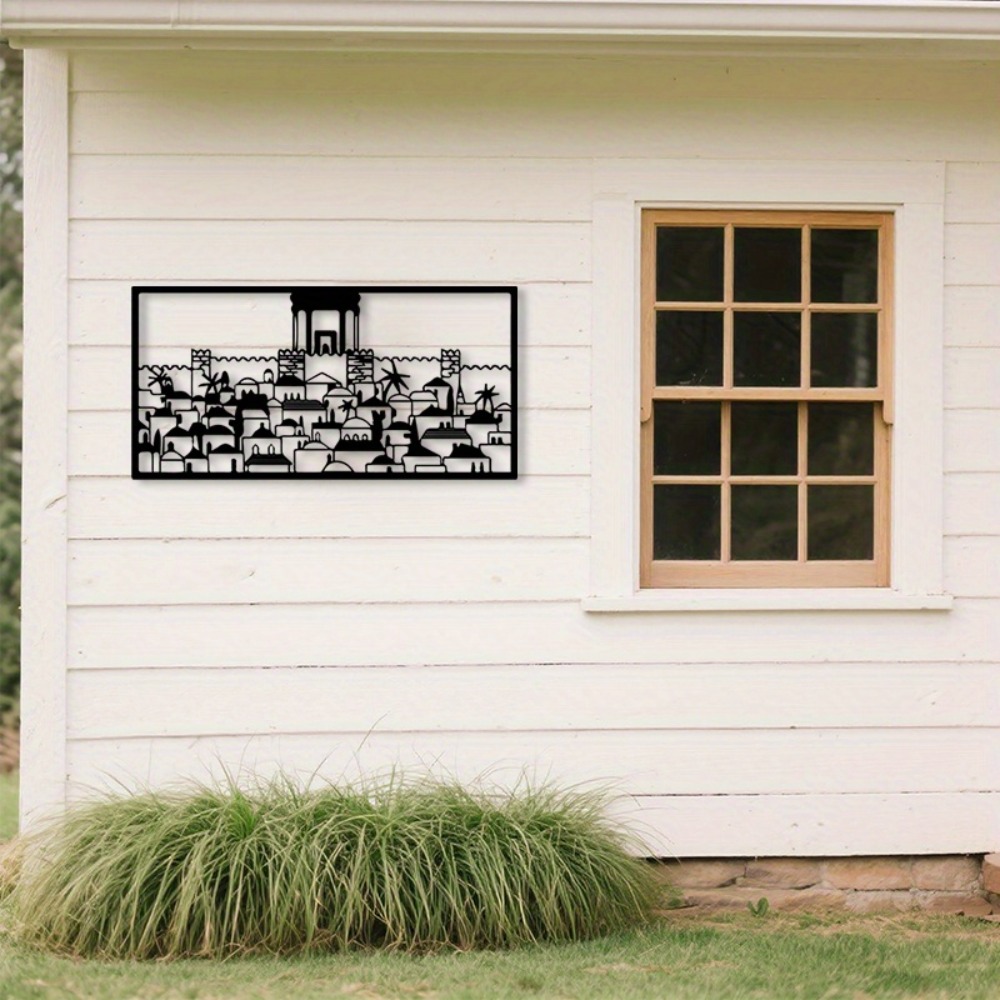 CIFBUY Metal Wall Art Jerusale - Art & Craft Of Problem Solving ulasan dan harga