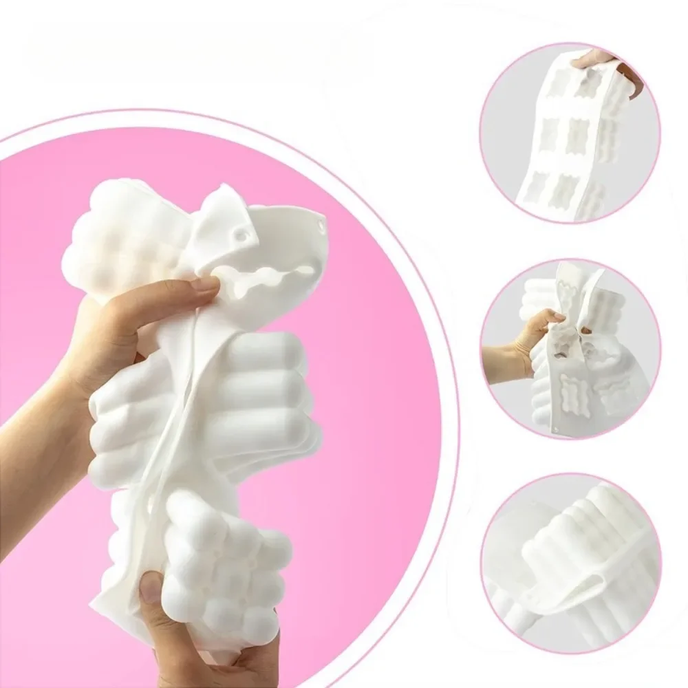Candle Mold Silicone DIY Cubic - Art Craft Halloween ulasan dan harga