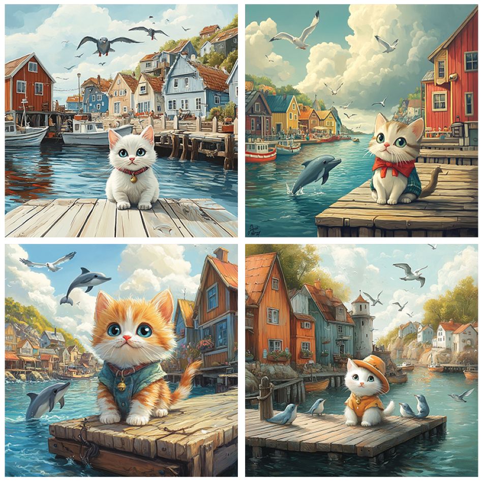 CHENISTORY Cat Diamond Paintin - Art Craft Ideas For Adults ulasan dan harga