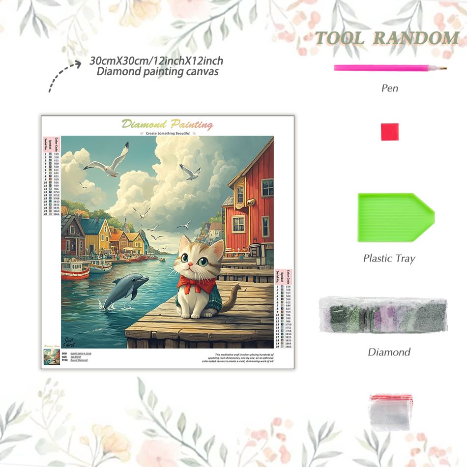 CHENISTORY Cat Diamond Paintin - Art Craft Ideas For Adults ulasan dan harga